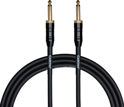 Instrument Cable Cascha Professional Line Guitar Cable Black 9 m Straight - Straight - 1