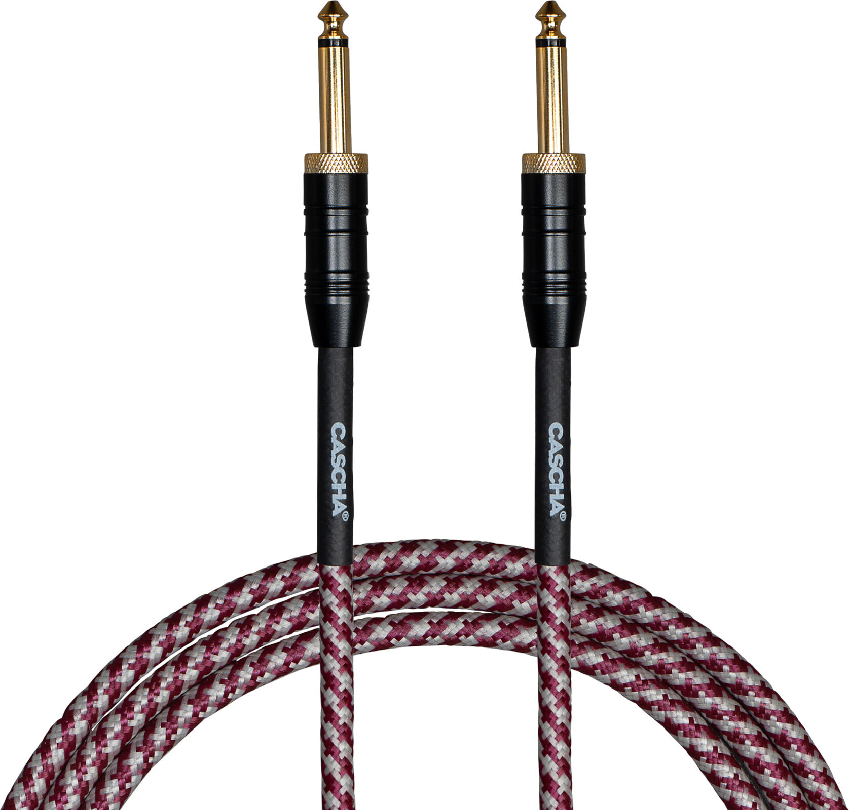 Câble d'instrument Cascha Professional Line Guitar Cable 3 m Droit - Droit Câble d'instrument