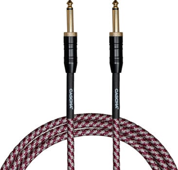 Instrument Cable Cascha Professional Line Guitar Cable 3 m Straight - Straight Instrument Cable - 1