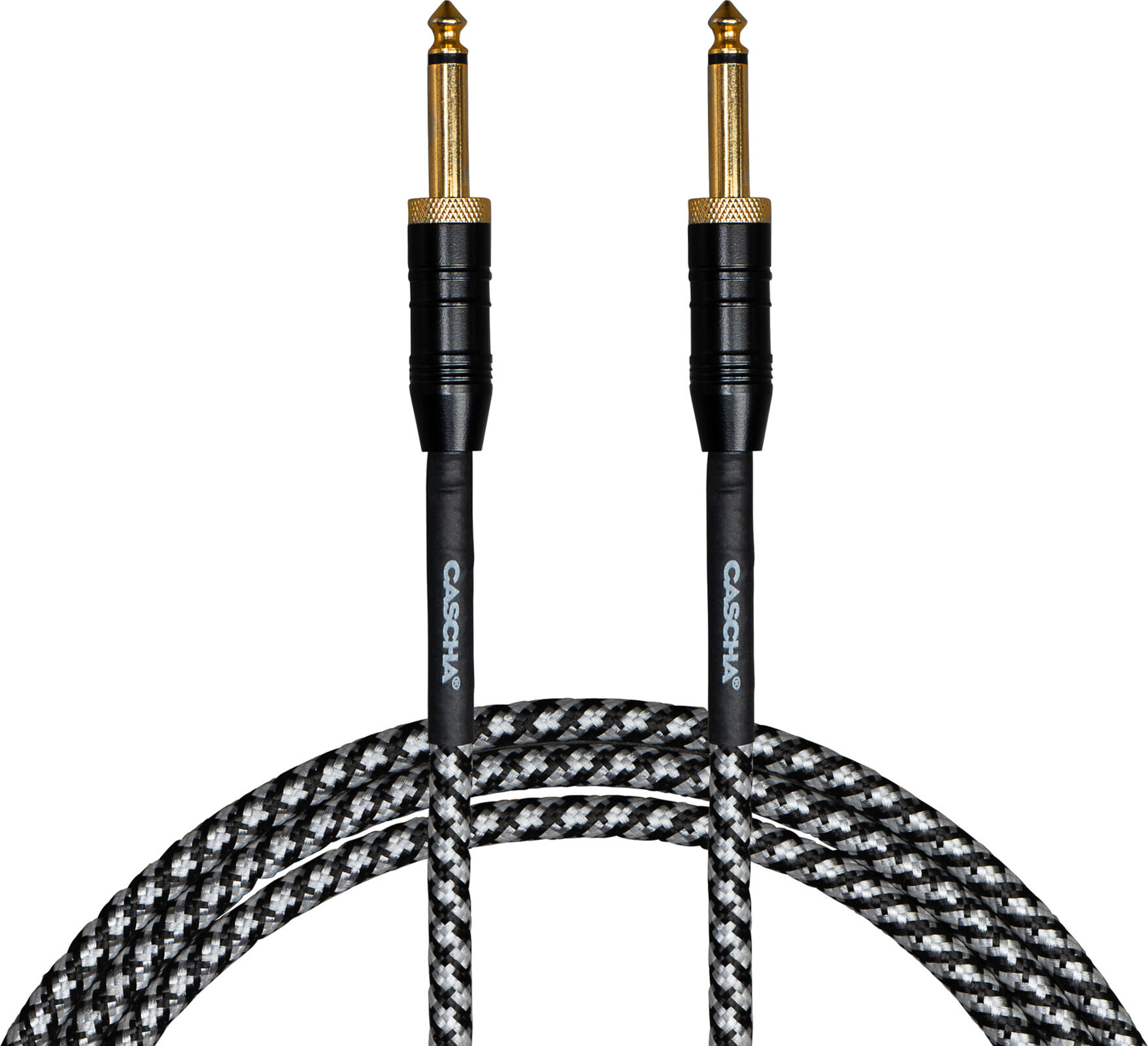 Câble d'instrument Cascha Professional Line Guitar Cable 6 m Droit - Droit Câble d'instrument