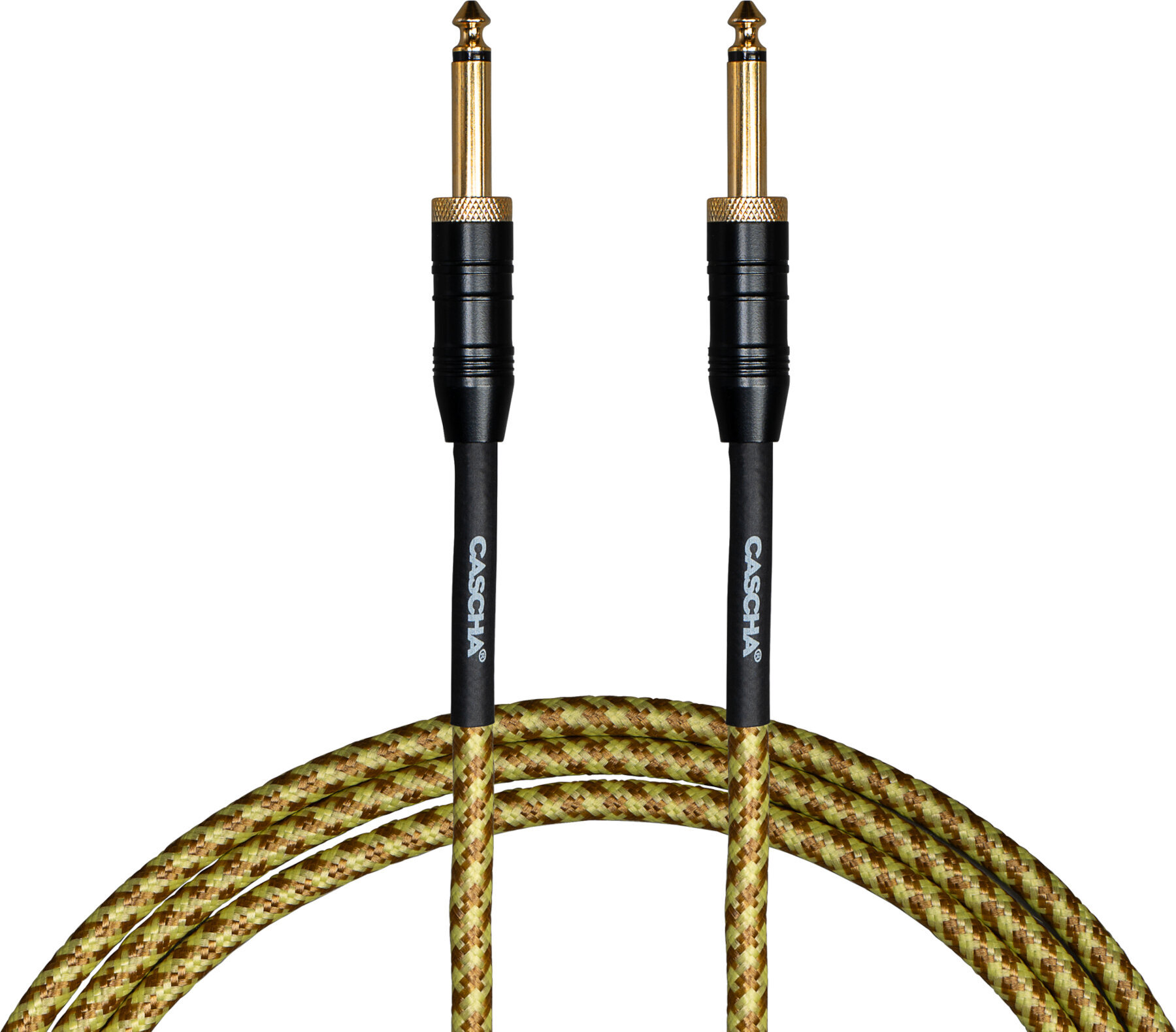 Cable de instrumento Cascha Professional Line Guitar Cable Natural 9 m Recto - Recto Cable de instrumento