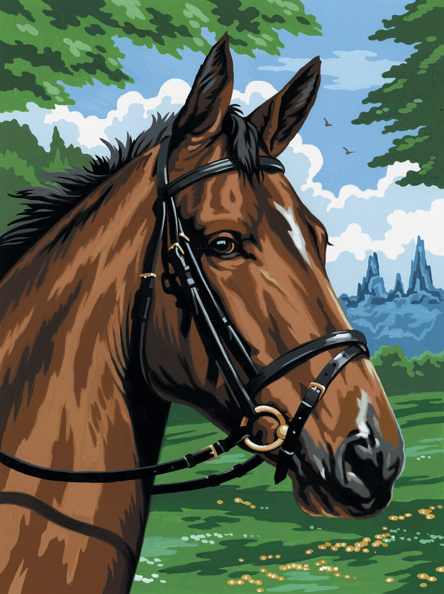 Ζωγραφική με Αριθμούς Royal & Langnickel Ζωγραφική σύμφωνα με αριθμούς Ενα άλογο