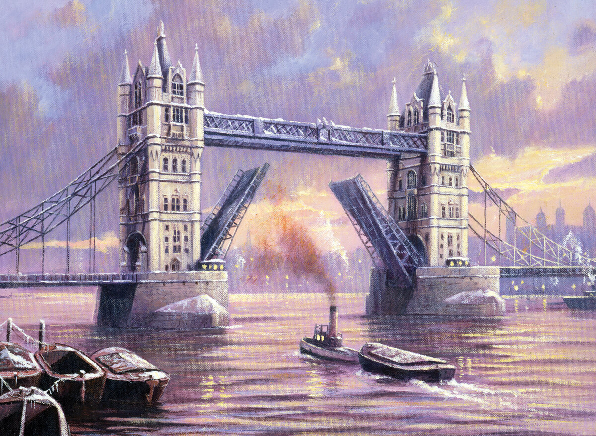 Pintura por números Royal & Langnickel Pintura por números Bridge