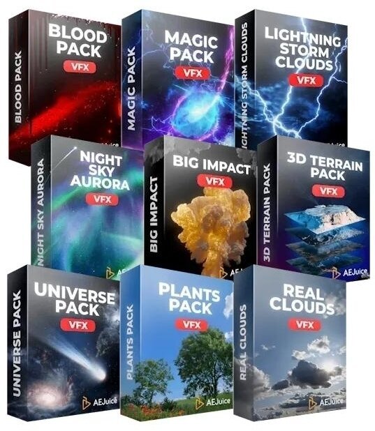 Software AEJuice AEJuice Film VFX Bundle (Digital product)