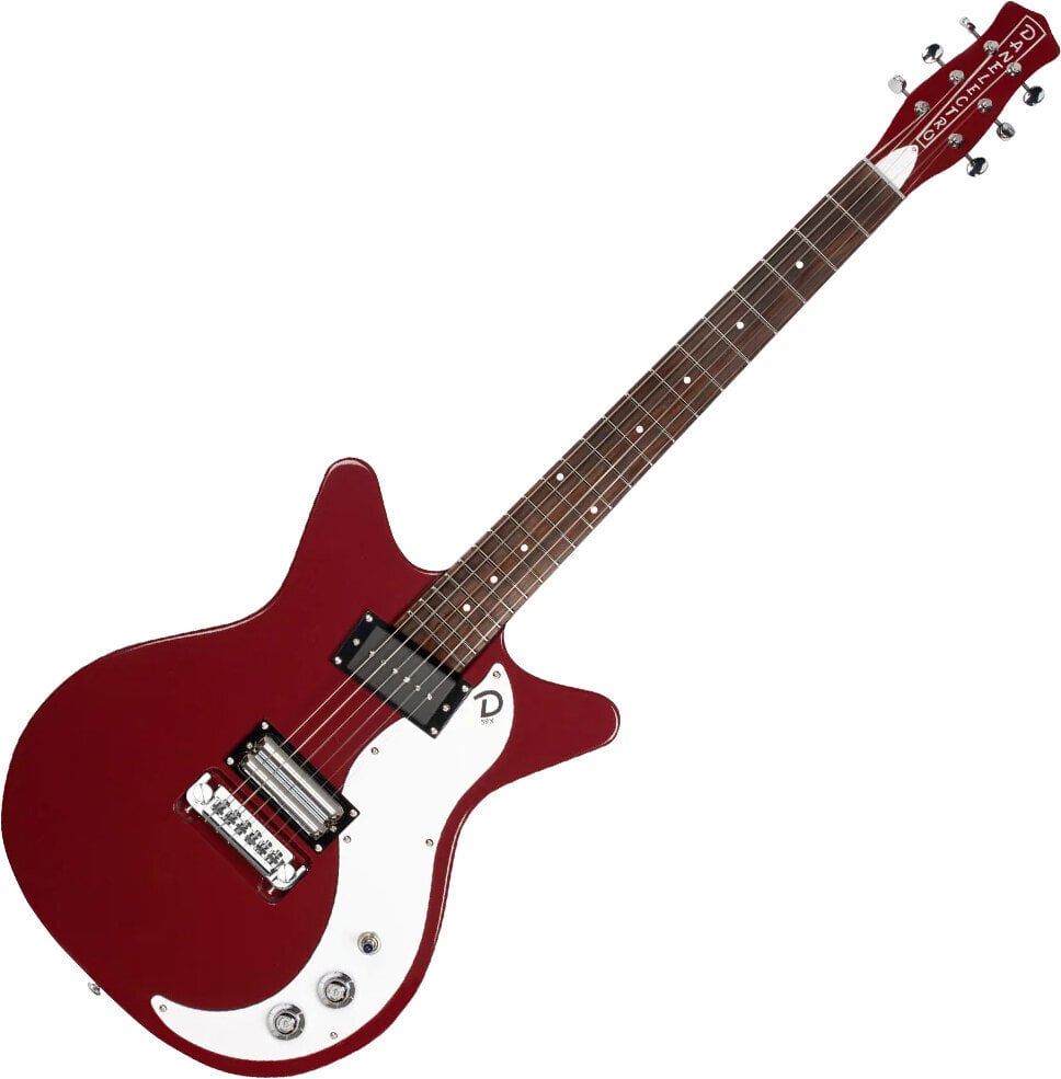 Electric guitar Danelectro 59X Dark Red Electric guitar