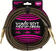 Instrument Cable Ernie Ball Braided Instrument Cable Straight/Straight Brown 5,5 m Straight - Straight