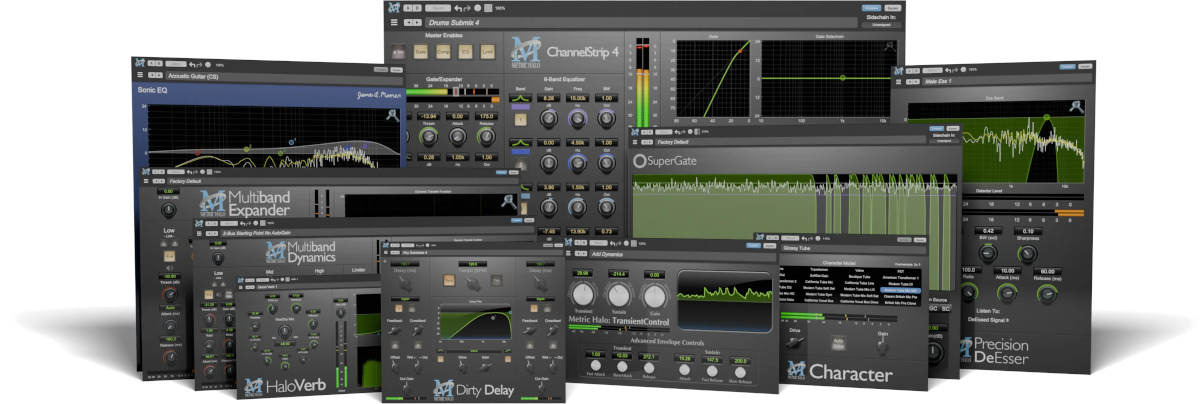 Studio software plug-in effect Metric Halo MH Production Bundle v4 (Digitaal product)