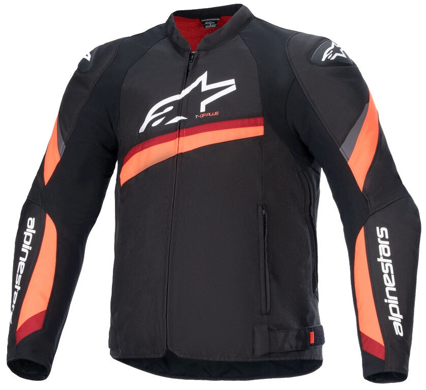 Blouson textile Alpinestars T-GP Plus V4 Jacket Black/Red/Fluo L Blouson textile