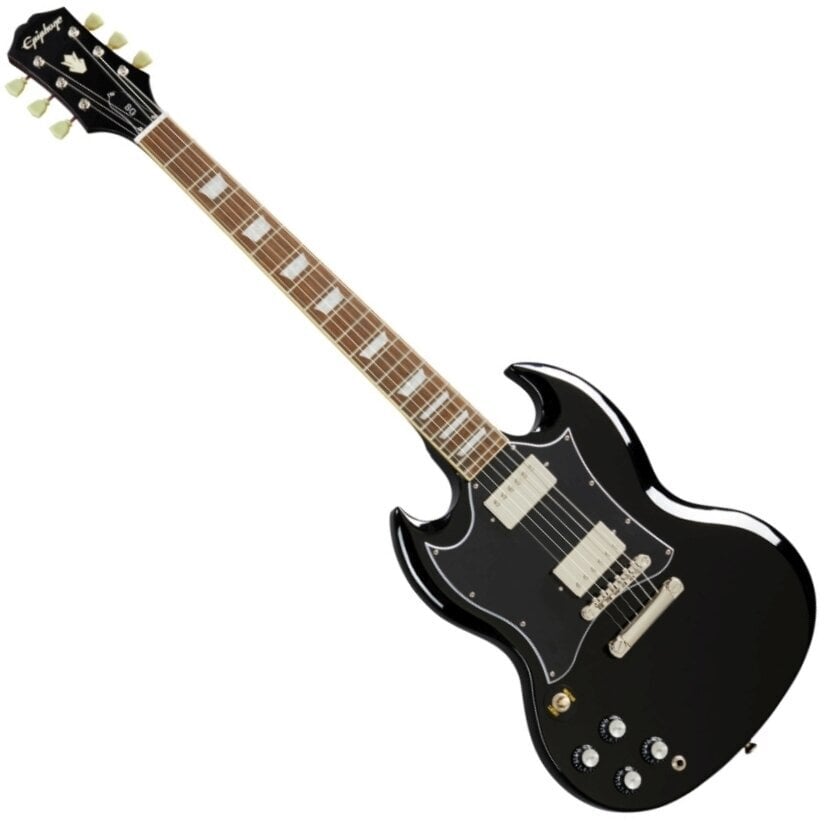 Guitarra elétrica Epiphone SG Standard LH Ebony Guitarra elétrica