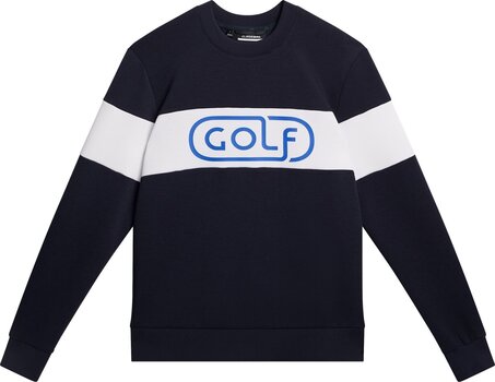 Sweat à capuche/Pull J.Lindeberg Kameron Crew Neck JL Navy XL Pull - 1