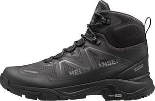 Pánské outdoorové boty Helly Hansen Cascade Helly Tech Waterproof Mid Cut Black/New Light Grey