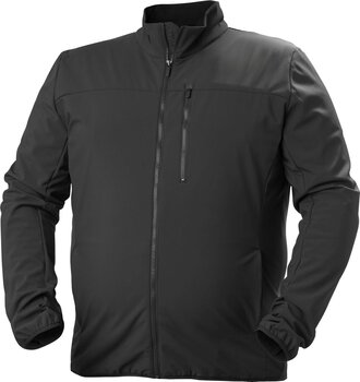 Jacket Helly Hansen Men's Crew Softshell 2.0 Jacket Ebony 2XL - 1