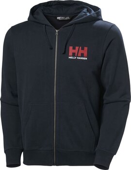 Sweatshirt Helly Hansen HH Logo Full Zip Hoodie 2.0 Sweatshirt Navy 2XL - 1