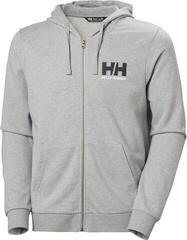 Sweatshirt Helly Hansen HH Logo Full Zip 2.0 Grey Melange