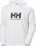 Tröja Helly Hansen HH Logo 2.0 Hoodie med luva White XL