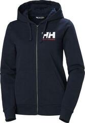 Hoodie Helly Hansen Women’s HH Logo Full Zip 2.0 Navy