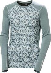 Thermischeunterwäsche Helly Hansen Women’s LIFA Merino Midweight Graphic Long-Sleeve Crew Cactus Star