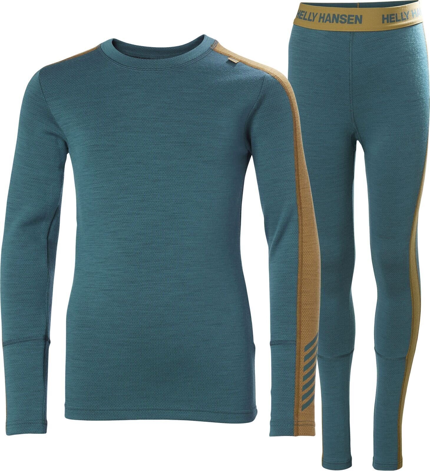 Onderlaag voor zeilen Helly Hansen JR Lifa Merino Midweight Set 140/10 Onderlaag voor zeilen