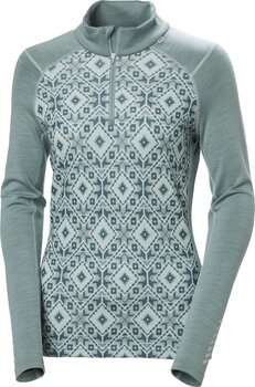 Sailing Base Layer Helly Hansen Women's Lifa Merino Midweight Graphic 1/2 Zip L Sailing Base Layer - 1