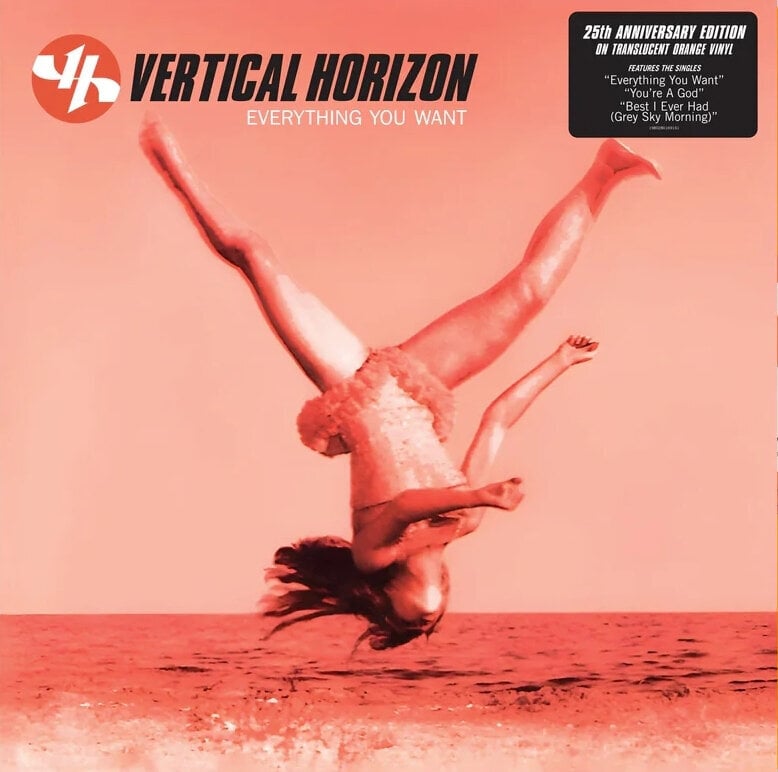 Vinyylilevy Vertical Horizon - Everything You Want (Translucent Orange Coloured) (LP)
