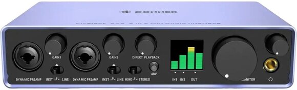 USB audio převodník - zvuková karta Donner Livejack 2X2 - 1