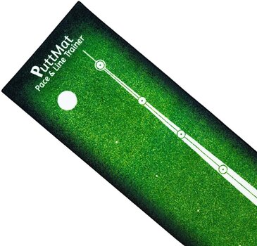 Training accessory Masters Golf FatPlate Pace and Line Trainer PuttMatt - 1