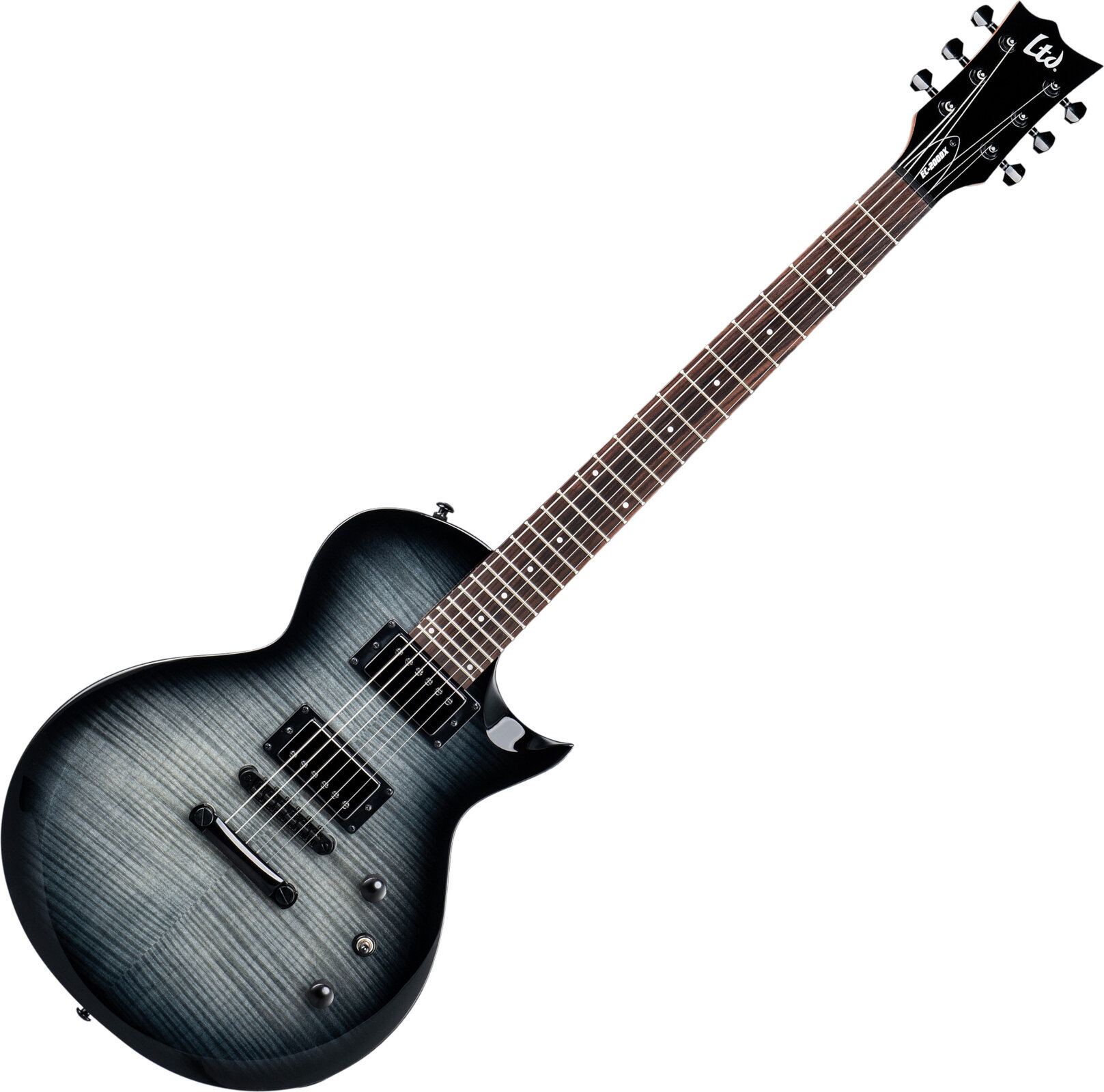 Elektromos gitár ESP LTD EC-200DX Charcoal Burst Elektromos gitár