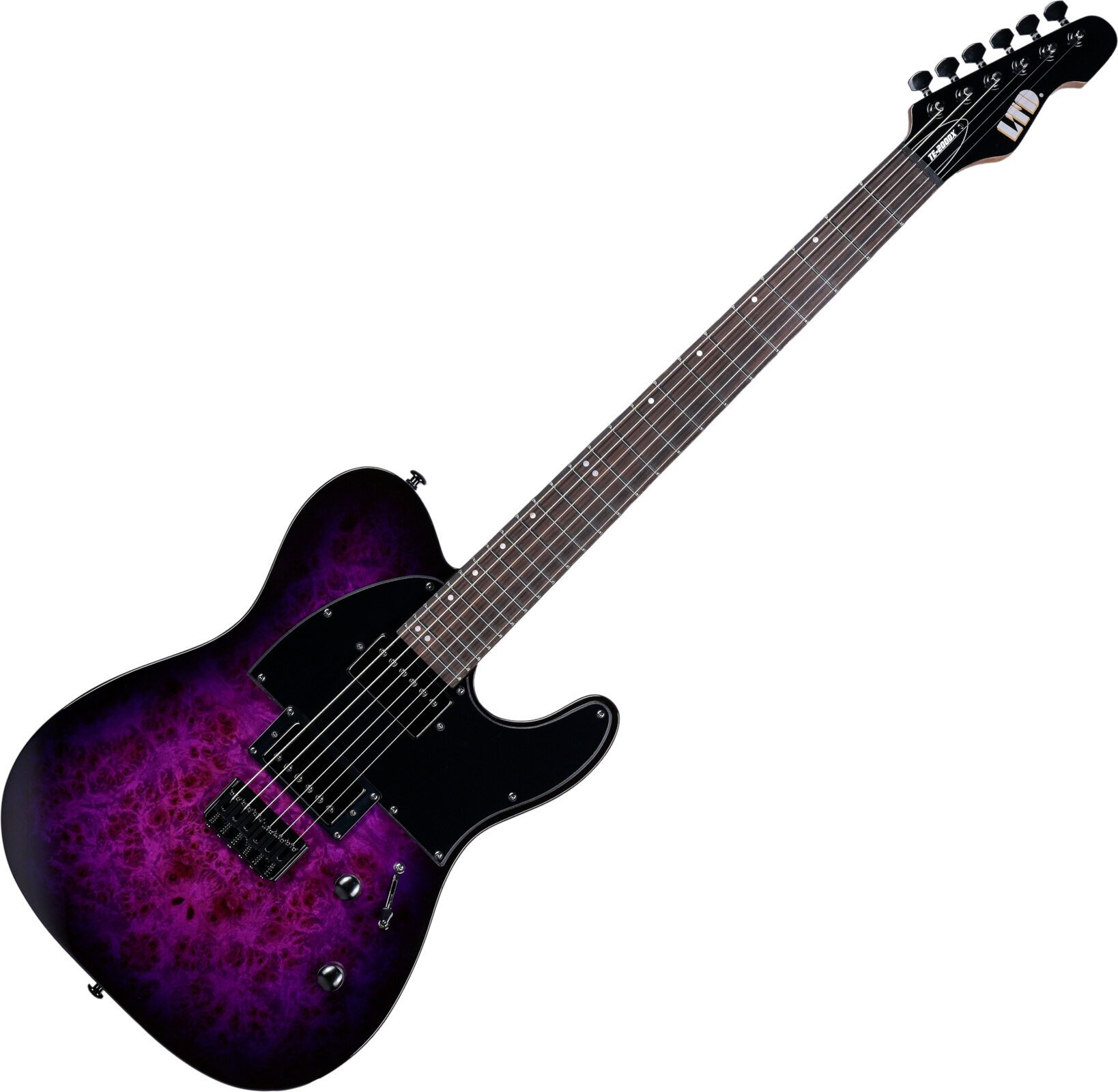 Elektrisk gitarr ESP LTD TE-200DX Purple Burst