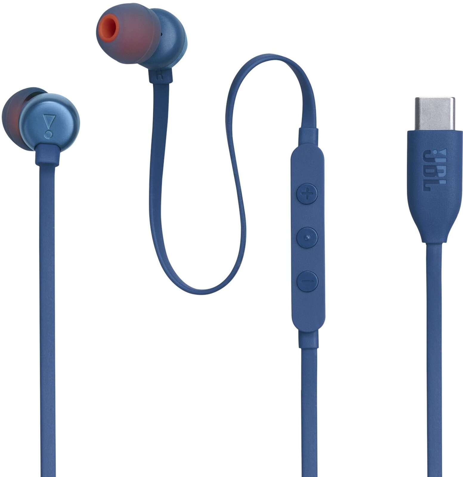 Слушалки за в ушите JBL TUNE 310 USB-C Blue Слушалки за в ушите