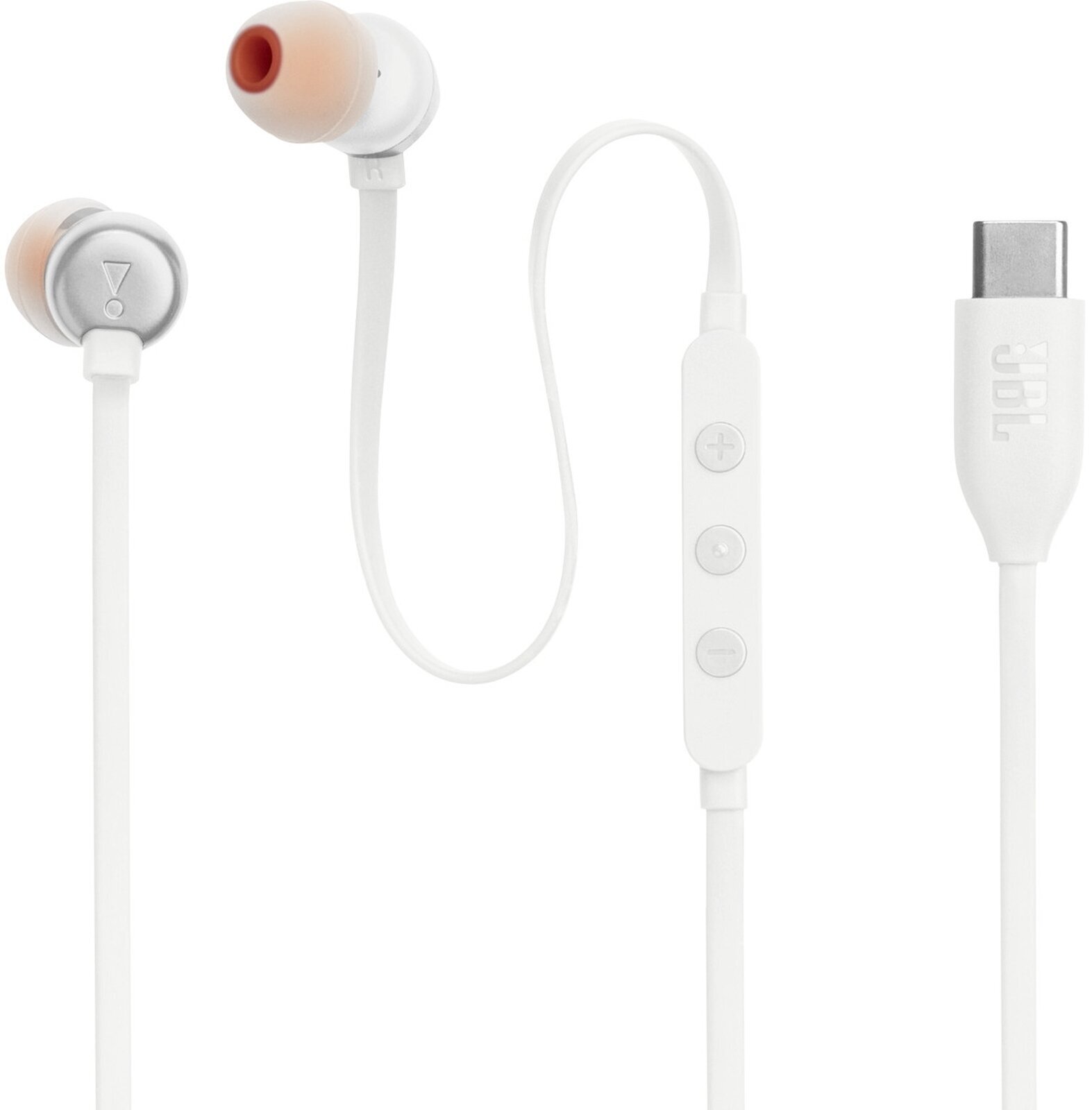 In-Ear Headphones JBL TUNE 310 USB-C White In-Ear Headphones