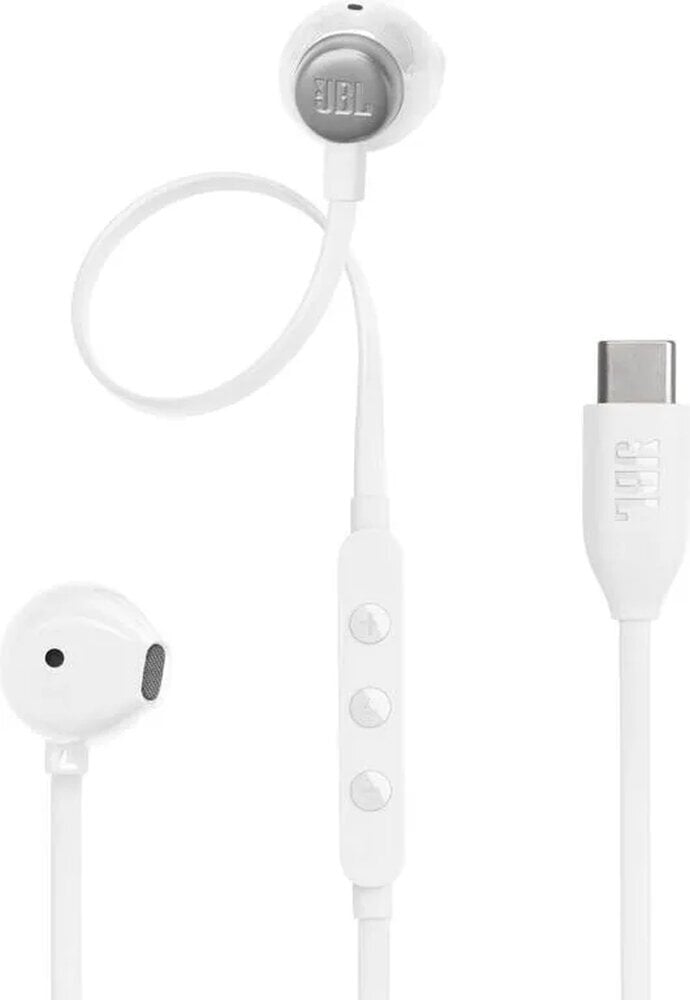 In-Ear Headphones JBL TUNE 305 USB-C White In-Ear Headphones