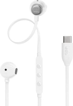 In-Ear Headphones JBL TUNE 305 USB-C White In-Ear Headphones - 1