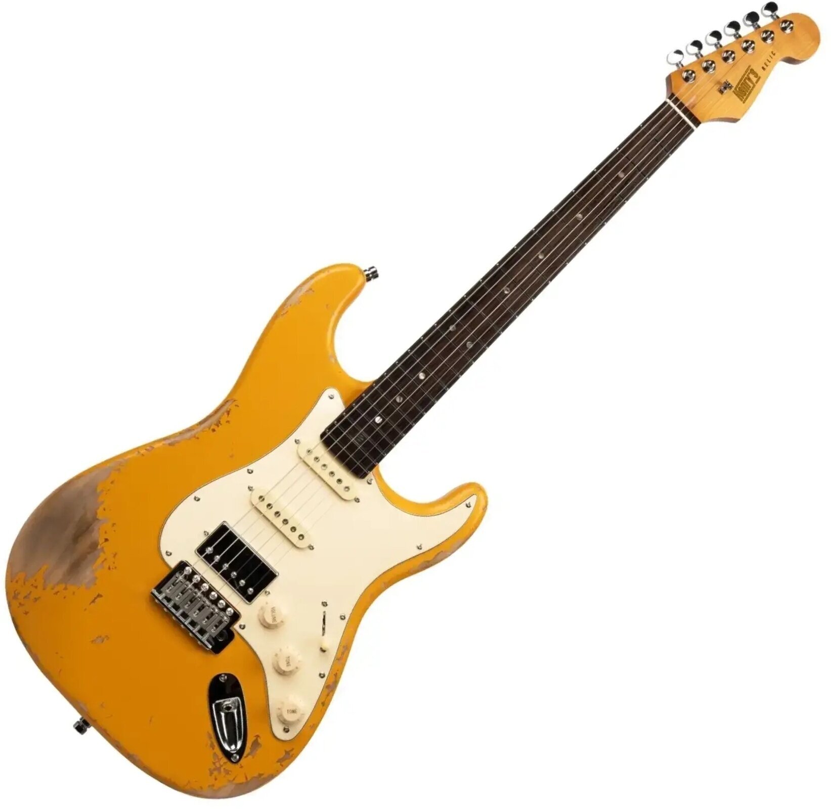 Gitara elektryczna Henry's ST-1 Viper Yellow Relic