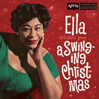 Vinyl Record Ella Fitzgerald - Ella Wishes You A Swinging Christmas (Red Coloured) (Reissue) (LP) - 1