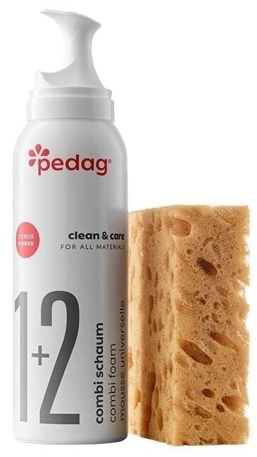 Vedligeholdelse af fodtøj Pedag Combi Foam Set 125 ml Skum