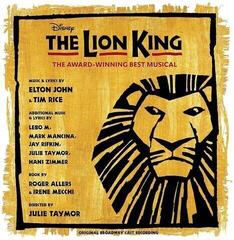 Disque vinyle Original Broadway Cast - Lion King / O.B.C.R. (Gold and Black Splatter Coloured) (Limited Edition) (2 LP)