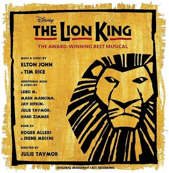 LP ploča Original Broadway Cast - Lion King / O.B.C.R. (Gold and Black Splatter Coloured) (Limited Edition) (2 LP) - 1