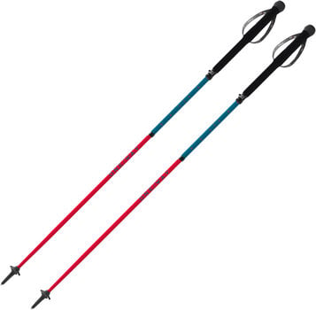 Trekking Poles One Way MTX Carbon Vario Lite Red/Blue 105 - 125 cm Trekking poles - 1
