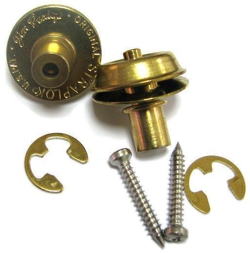 Strap-locky Dunlop SLS1402BR Strap-locky Brass