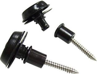 Bloqueo de correa Dunlop SLS1403BK Bloqueo de correa Black