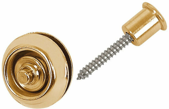 Strap Lock Dunlop SLS1404G Strap Lock Gold - 1