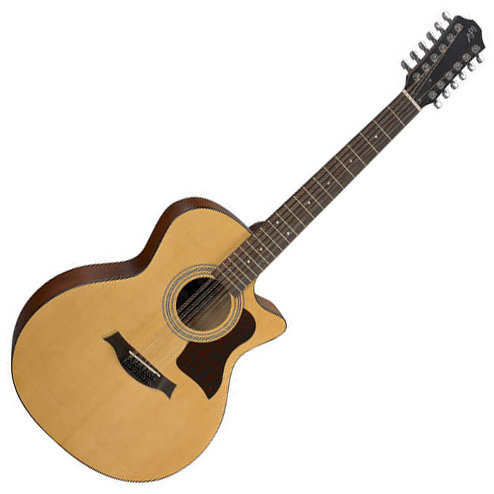 12-snarige akoestische gitaar Baton Rouge R14C/12 Natural