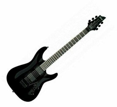 E-Gitarre Schecter C1 Hellraiser FR Schwarz - 1