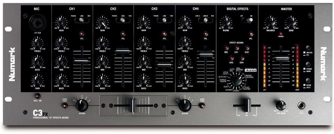 DJ mix pult Numark C3-FX 5-Channel mix