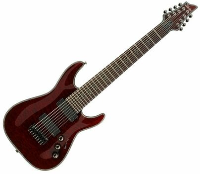 8 húros elektromos gitár Schecter Hellraiser C-8 - 1