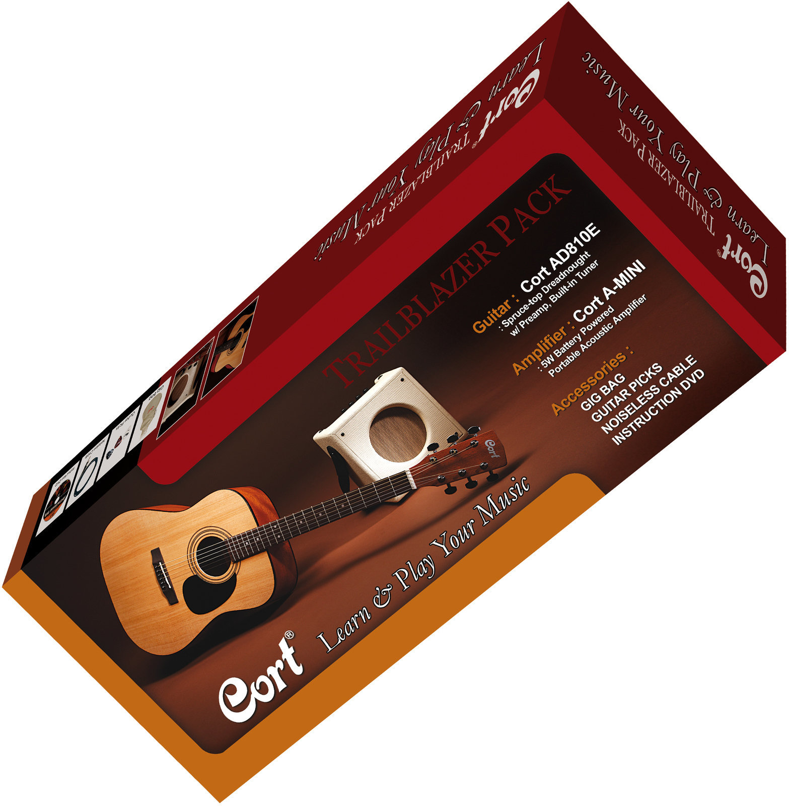 Elektroakustická gitara Dreadnought Cort CAP-810A