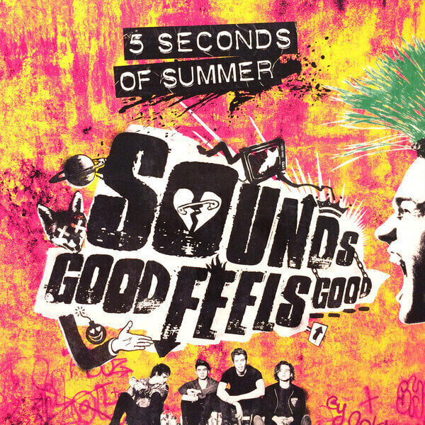 Vinyl Record 5 Seconds Of Summer - Sounds Good Feels Good (LP)