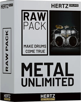 Zvočna knjižnica za sampler Hertz Metal Unlimited Raw Pack (Digitalni izdelek) - 1