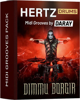 Sample and Sound Library Hertz Midi Grooves by Daray (Digital product) - 1