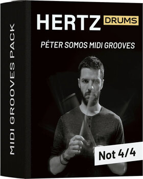 Sample and Sound Library Hertz Midi Grooves by Peter Somos (Digital product) - 1